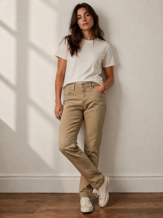 Levi's Denim - NWT Levi's beige denim/jeans/pants 29/28 women's 721 High Rise Skinny classic